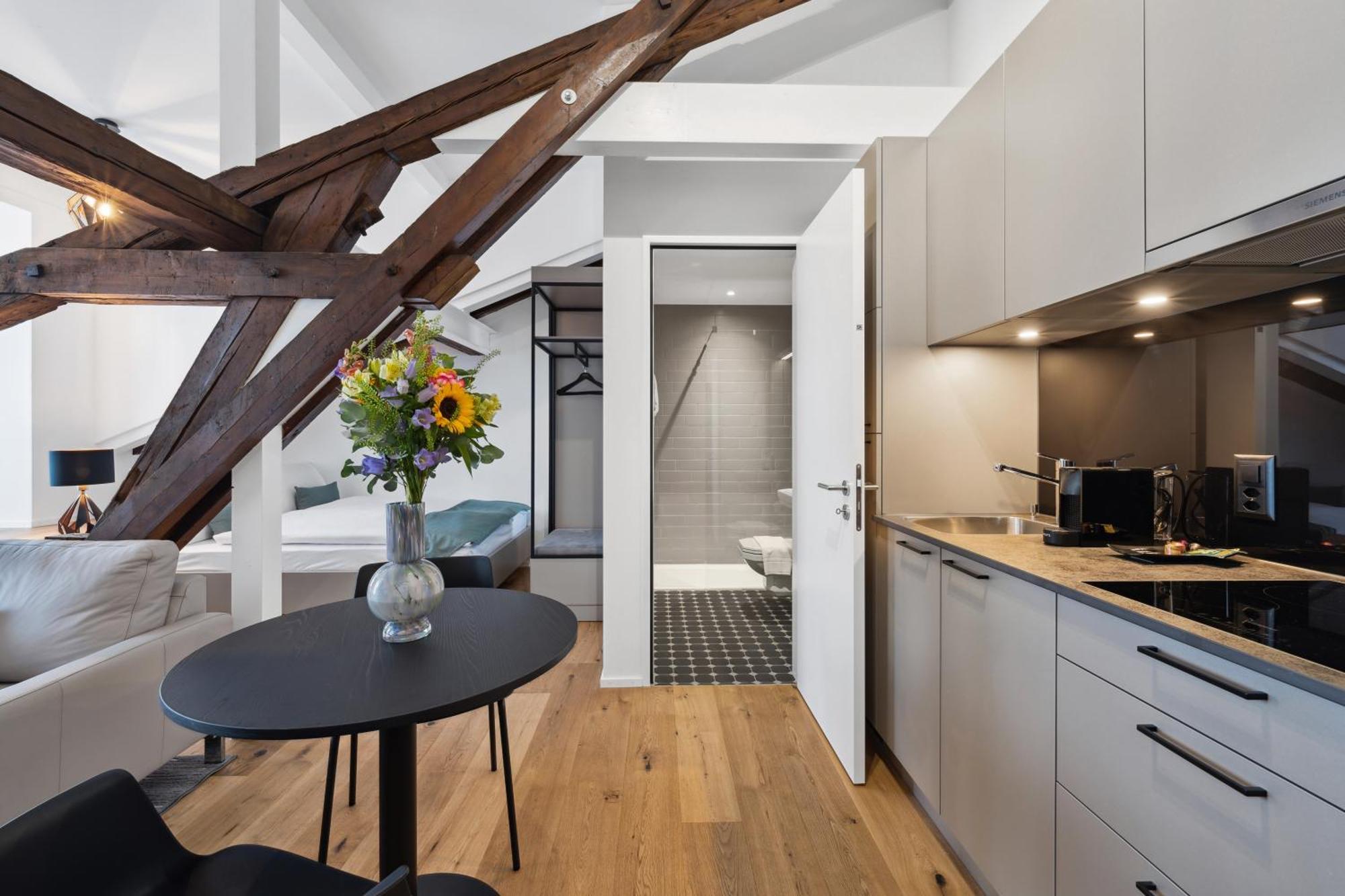 Glandon Rooms Haldenhof - Self-Check-In Lucerne ภายนอก รูปภาพ